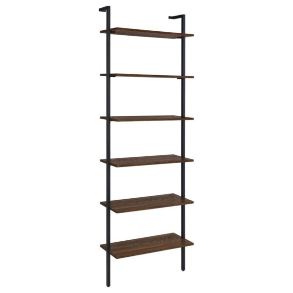 Owens - 3 Piece Wall Mounted Bookshelf Set - Walnut - Image 2