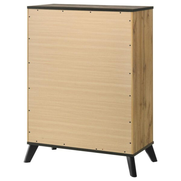 Kaywood - 4-Drawer Bedroom Chest Of Drawers - Natural Pine - Image 6