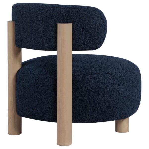 Zonie - Boucle Upholstered Barrel Back Accent Chair - Image 18