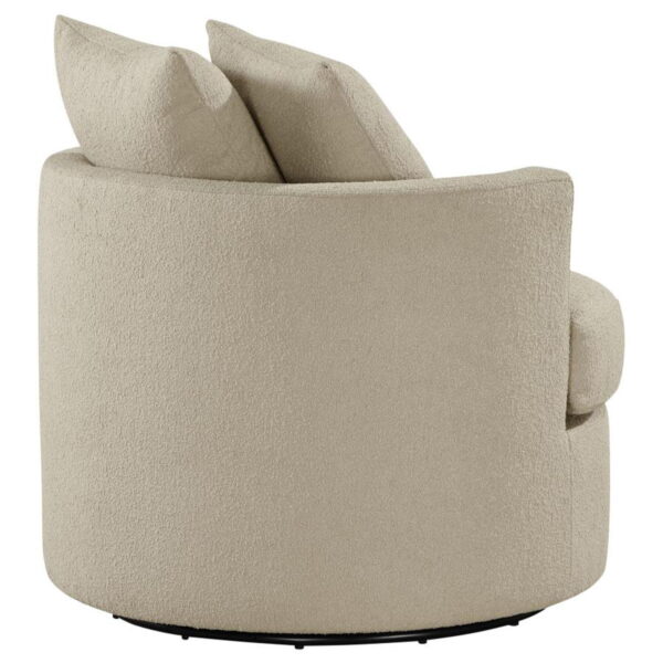 Debbie - Upholstered Swivel Accent Chair - Image 7