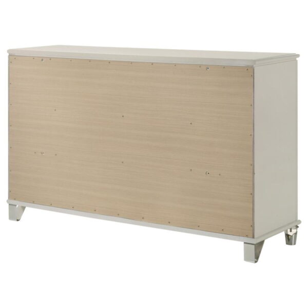 Olivia - 6-Drawer Dresser Cabinet - Pearl White - Image 11