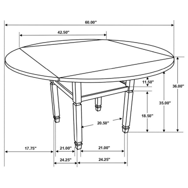 Sarasota - Drop Leaf Counter Dining Set - Image 25