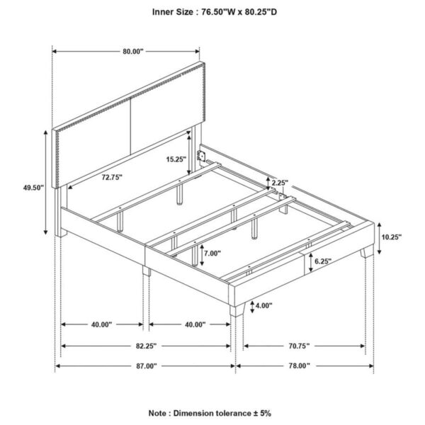 Boyd - Upholstered Panel Bed - Image 30