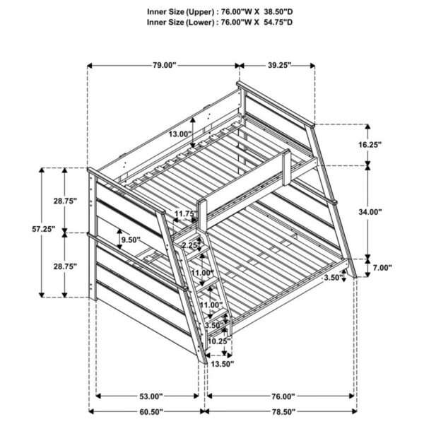 Holden - Wood Veneer Bunk Bed - Image 21