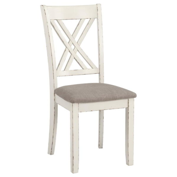 Fortress - 7 Piece Rectangular Dining Set - Vintage Vanilla - Image 10