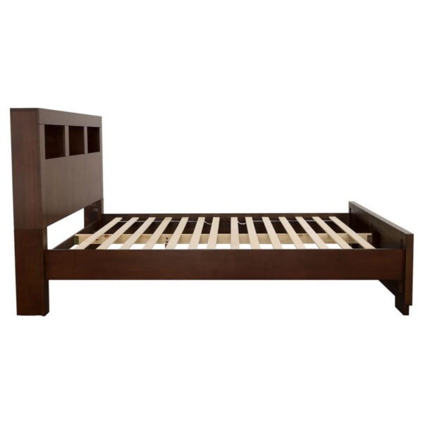 Jessica - LED Storage Bookcase Bed - Image 14
