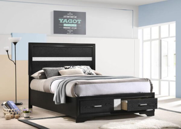 Miranda - Wood Storage Panel Bed - Image 12