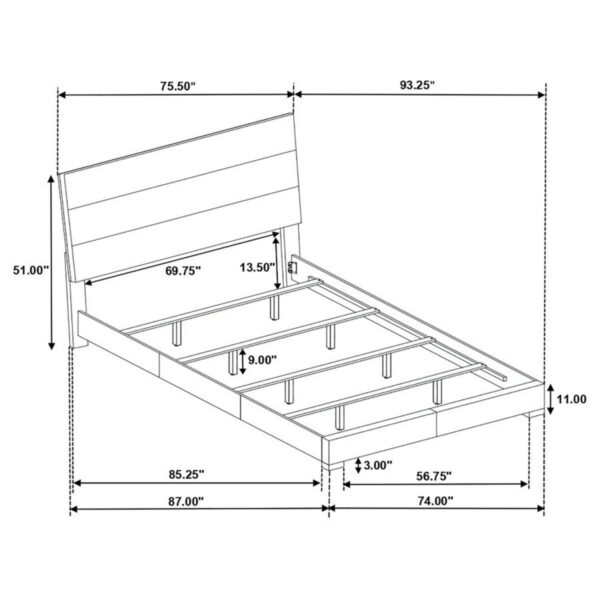 Felicity - Bedroom Set With LED Mirror - Image 18