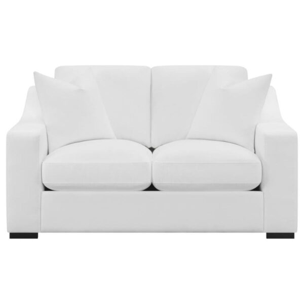 Ashlyn - Upholstered Sloped Arm Sofa Set - Image 9