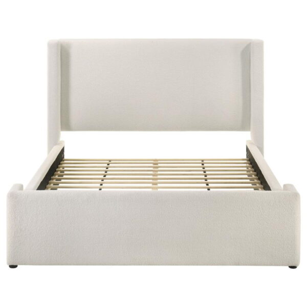 Alamosa - Boucle Upholstered Wingback Bed - Image 17