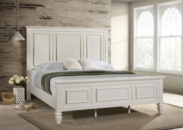 Sandy Beach - 63" Panel Bed with High Headboard - Image 7