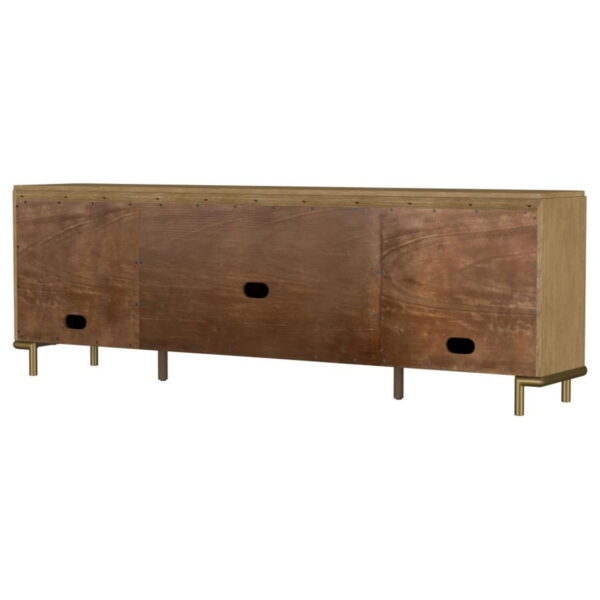 Arini - Rattan Cane 2-Door TV Stand Media Console - Image 3