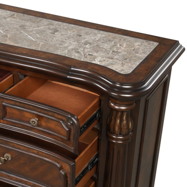Bella Notte - Dresser - Mahogany Brown - Image 5