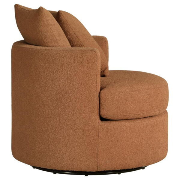 Debbie - Upholstered Swivel Accent Chair - Image 2