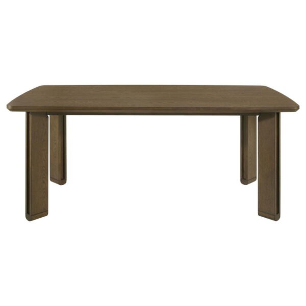 Ottowa - 7 Piece Rectangular Wood Dining Room Table Set - Brown - Image 4