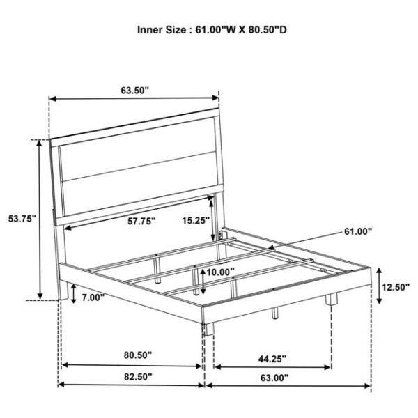Trenton - Wood Panel Bed - Image 13