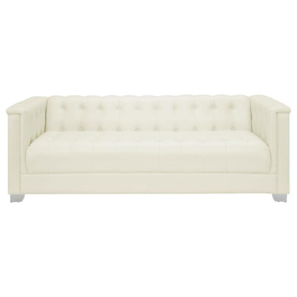 Chaviano - Upholstered Track Arm Sofa Set - Image 2