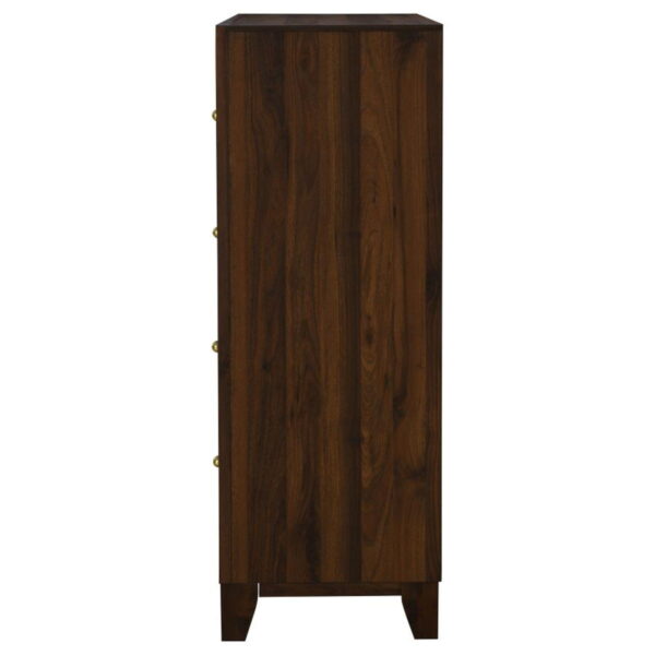 Welsley - 4-Drawer Chest Of Drawers - Walnut - Image 5