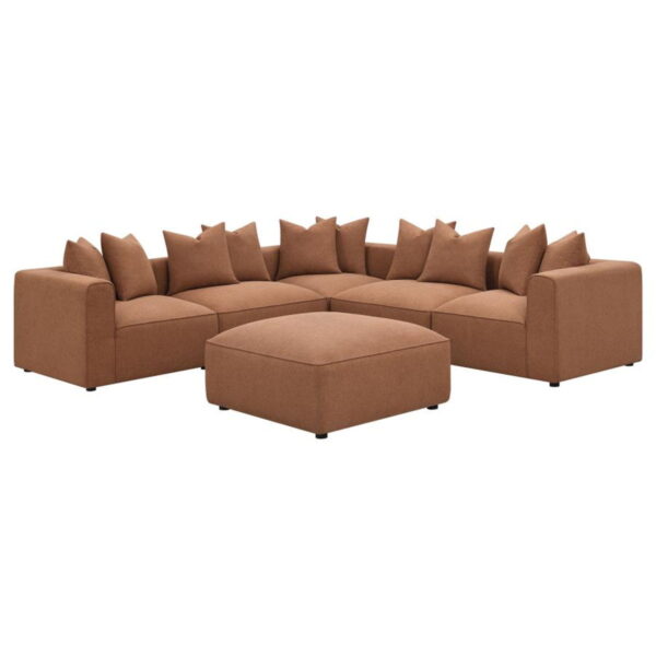 Jennifer - Square Upholstered Ottoman - Image 7