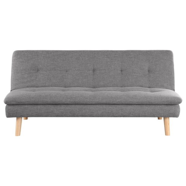 Scout - Upholstered Tufted Convertible Sofa Bed - Gray - Image 4