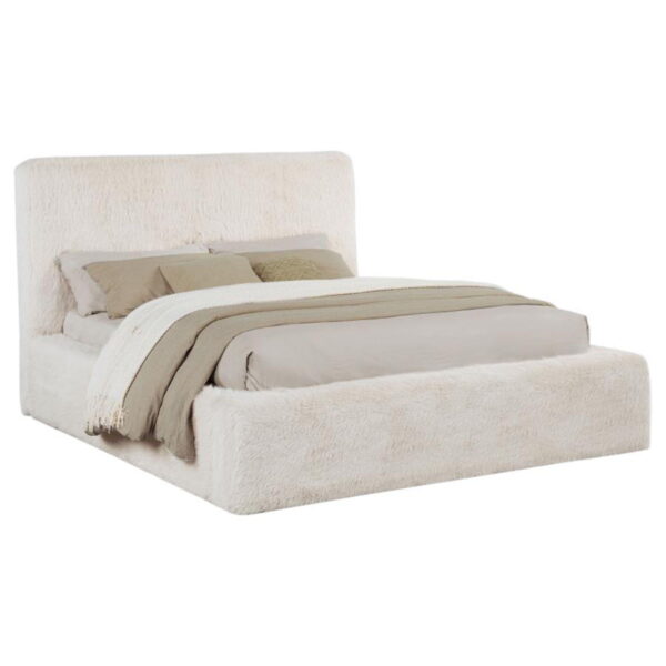 Rebecca - Faux Fur Upholstered Bed - Image 24