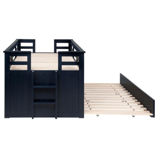 Carlsbad - Wood Captains Bed With Trundle - Image 9