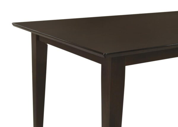 Gabriel - 5 Piece Rectangular 59" Dining Set - Cappuccino - Image 6