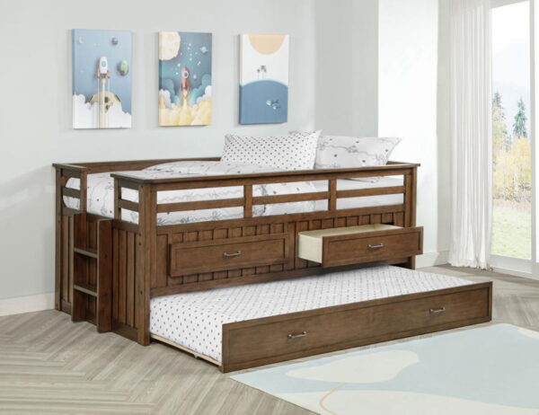Carlsbad - Wood Captains Bed With Trundle - Image 10