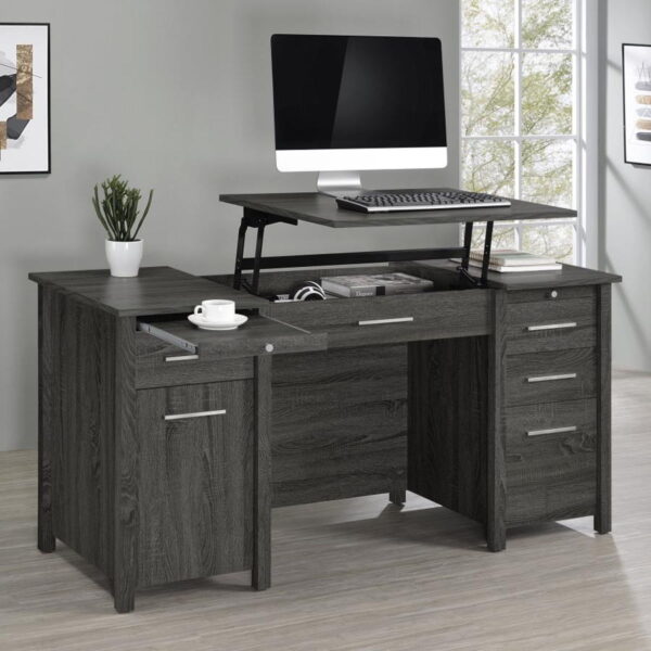 Dylan - 4-Drawer Lift Top Office Desk - Image 18