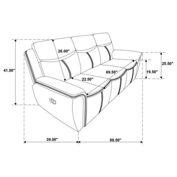 Sloane - Upholstered Reclining Sofa Set - Image 31