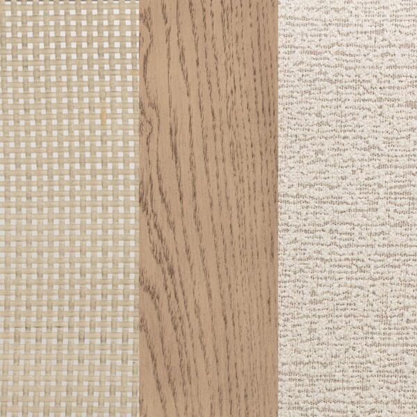 Kailani - 9 Piece Rectangular Wood Dining Table Set - Beige Oak - Image 4