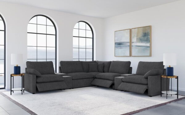 Collins - 7-Piece Modular Power Reclining Sectional - Image 2