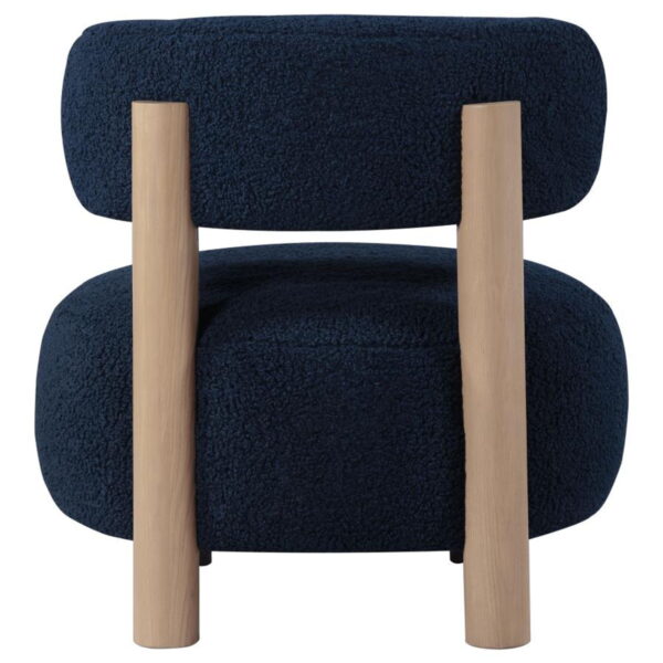 Zonie - Boucle Upholstered Barrel Back Accent Chair - Image 13