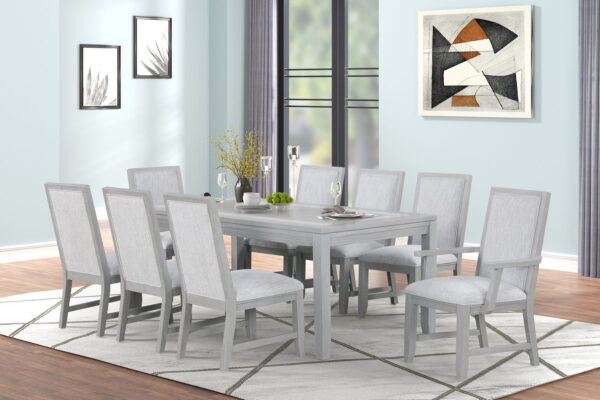 Fiona - Marble Top Dining Buffet / Server - Mist Gray - Image 4