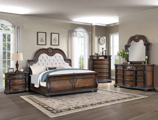 Stanley - Sleigh Bed - Image 3