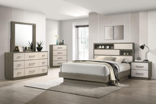 Fenwick - 9-Drawer Dresser - Gray Oak - Image 7