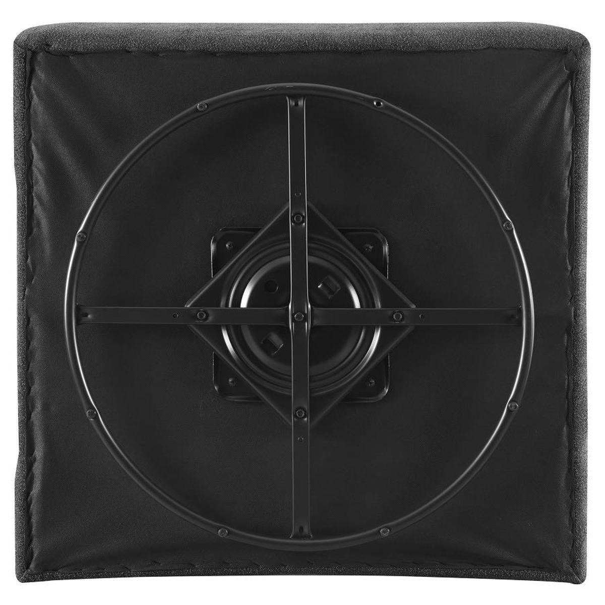 Cobie - Upholstered Armless Swivel Chair - Dark Charcoal - Image 5