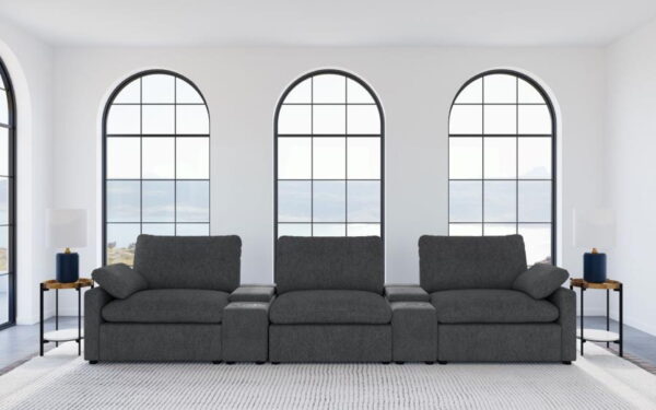 Collins - 5-Piece Power Reclining Home Theater Seating - Image 3
