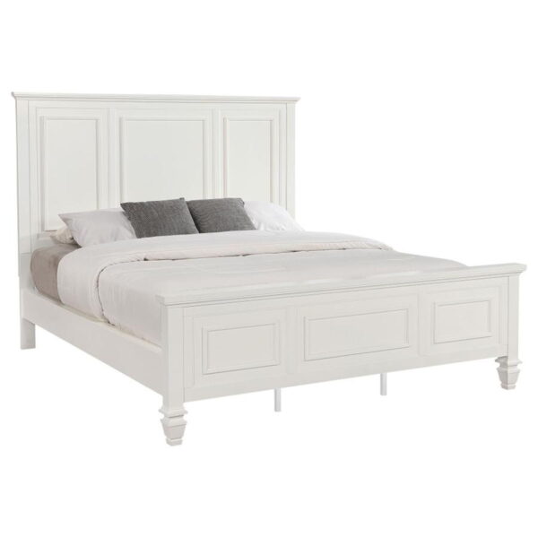 Sandy Beach - 63" Panel Bed with High Headboard - Image 25