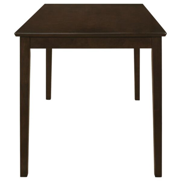 Guillen - 5 Piece Rectangular Dining Table Set - Cappuccino - Image 2