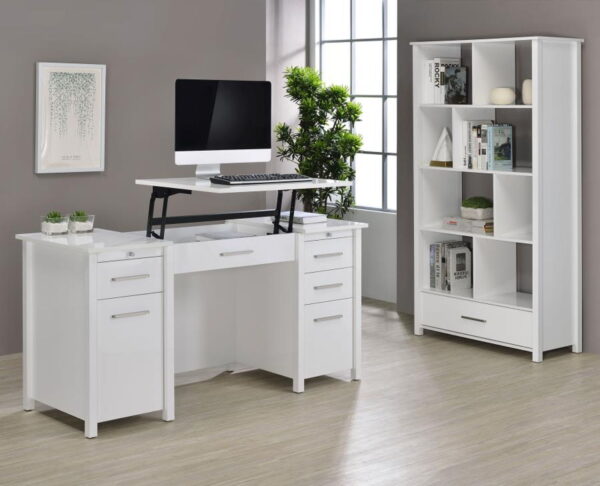 Dylan - 4-Drawer Lift Top Office Desk - Image 31