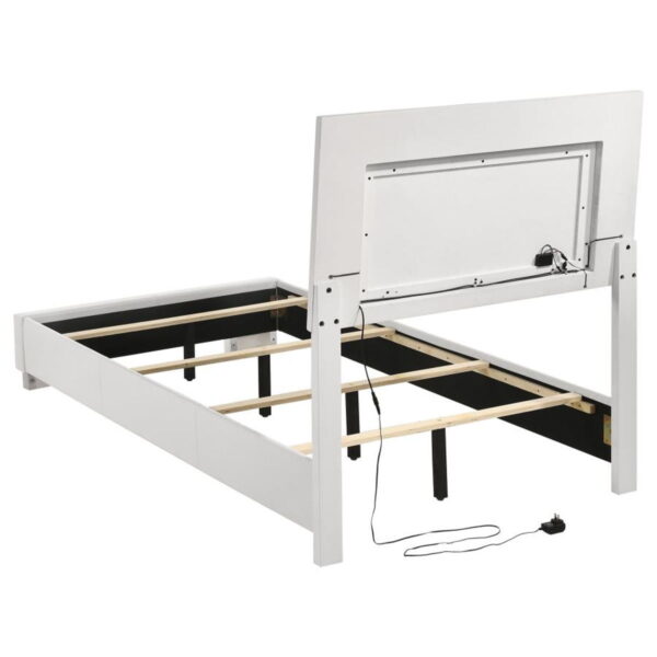 Felicity - Wood LED Panel Bed - Image 14