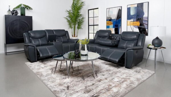 Sloane - Upholstered Reclining Sofa Set - Image 33