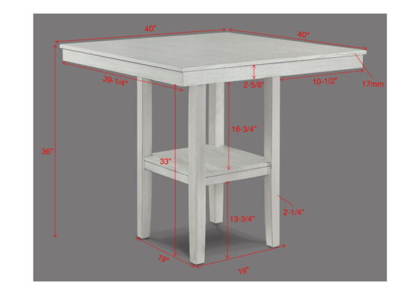 Lester - Counter Height Table Set - Image 8