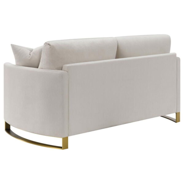 Corliss - Upholstered Arched Arm Sofa Set - Image 26
