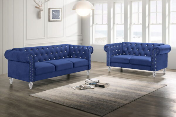 Emma Crystal - Sofa & Loveseat - Image 4