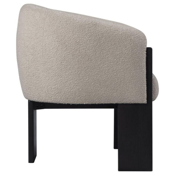 Valdez - Boucle Upholstered Barrel Back Accent Chair - Image 19