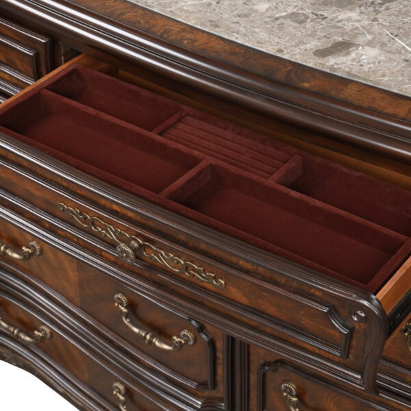 Bella Notte - Dresser - Mahogany Brown - Image 7