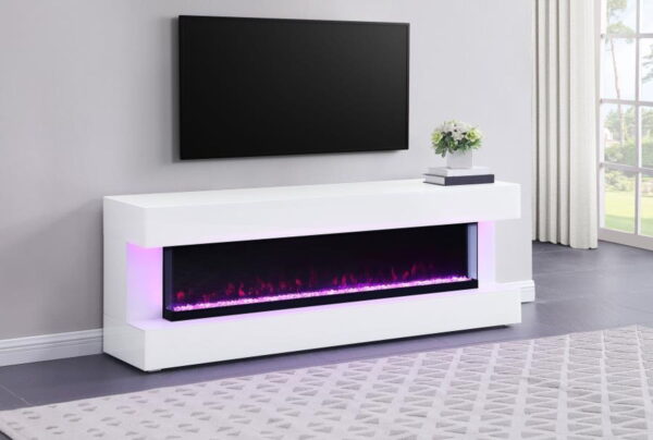 Vallerie - TV Stand With Visual Flame Box - Image 65