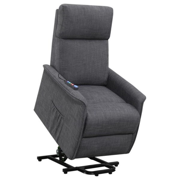 Herrera - Upholstered Power Lift Massage Chair - Image 4